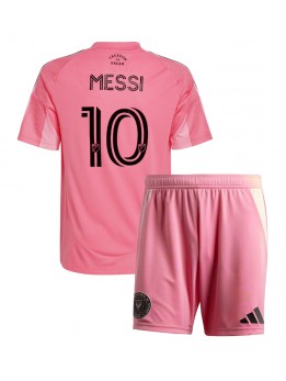 Inter Miami Lionel Messi #10 Replika Hemmakläder Barn 2025-26 Kortärmad (+ byxor)